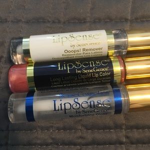 Lipsense beginner set with caramel Apple (used)
